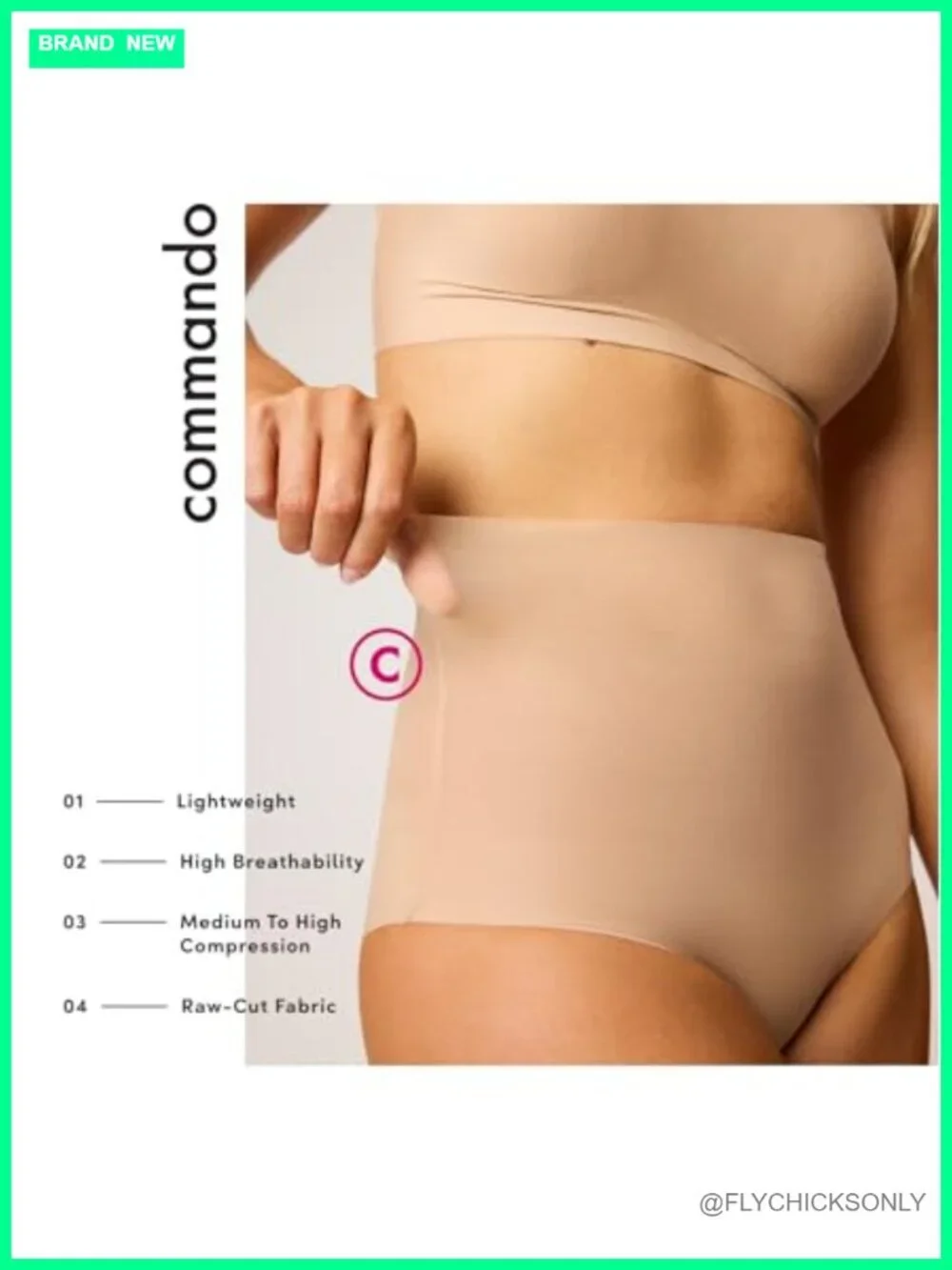 Featherlight Control High-Waisted Briefs Shapewear Medium Compression